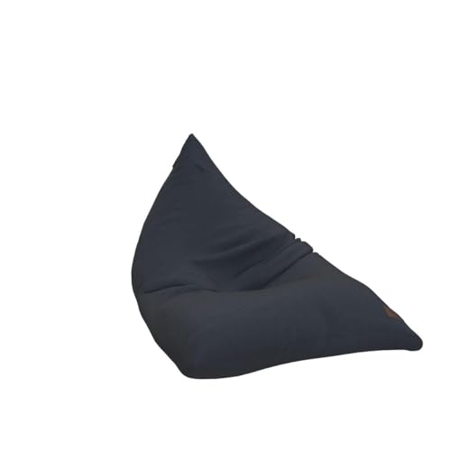 Aiire Fodera per pouf gigante XXL – Pouf interno Adolescente senza riempimento, per decorazione della camera – Bean Bag Gamer – Poltrona salotto confortevole, pouf salotto grigio scuro