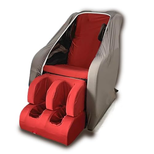 YFJBDKS Copertura Completa per Poltrona Massaggiante Shiatsu, Copertura Protettiva Antipolvere per Poltrona Reclinabile Zero gravità, Copertura Impermeabile per Poltrona Massaggiante,D,Wrap Style