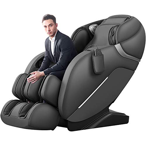 iRest 2021 Nuova Poltrona Massaggiante, reclinabile Zero Gravity, mani robotiche 3D con traccia SL, massaggio della colonna vertebrale Shiatsu, altoparlante Bluetooth, massaggiatore a rullo
